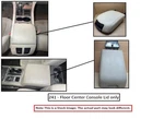 Blk Lea Console Lid Oem 11-15 Minicoope. Fixed Price $75.00.