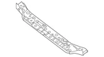 Genuine Nissan Radiator Support Tie Bar F2530-4FUMA. Fixed Price $366.77.