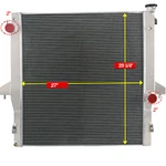 2-ROW Radiator For 2003-10 09 Dodge Ram 2500 3500 4000 4500 5.9L 6.7L Cummins. Fixed Price $229.00.