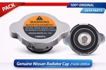 Genuine Nissan Radiator Cap 21430-D995A. Fixed Price $43.69.
