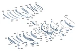 Genuine Mercedes-benz Air Duct Segment 253-885-03-63. Fixed Price $50.05.
