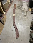 Nos Mopar 1977 Dodge Diplomat Chrysler Lebaron Upper Radiator Cross #3868674. Fixed Price $80.00.