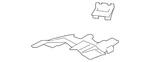Genuine Ford Radiator Support Baffle KT1Z-8310-C. Fixed Price $112.07.
