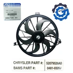 New Oem Mopar Radiator Cooling Fan For 1999-07 Jeep Liberty 52079528AB CBG4F250. Fixed Price $208.76.
