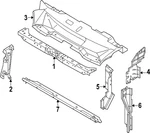Genuine Mitsubishi Air Guide 7812A589. Fixed Price $20.13.