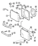 Genuine Mopar Radiator Isolator 5097872AA. Fixed Price $20.30.
