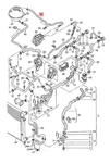 Genuine Vw Audi Passat 4MOTION Variant Santana Coolant Hose 3C0122447AJ. Fixed Price $31.27.