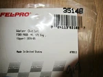 Fel-pro 35148 Water Outlet Gasket Ford Prod V6 171 Eng Upper 1974-85 Lot Of 12. Fixed Price $8.08.