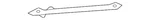 Genuine Volkswagen Cross Bar 5GM-805-931. Fixed Price $37.87.