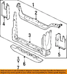 Gm Oem 94-01 Grand Prix Cooling Air Baffle-deflector 10213952. Fixed Price $116.34.