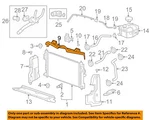 Gm Oem 13-17 Xts Cooling Radiator Components-upper Baffle 23455950. Fixed Price $60.75.