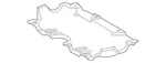 Genuine Mercedes-benz Radiator Support Splash Shield 206-520-30-00. Fixed Price $121.60.