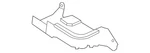 Genuine Nissan Radiator Support Air Deflector 92182-1AA2B. Fixed Price $30.86.