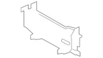 Genuine Ford Radiator Support Air Deflector HC3Z-8327-Q. Fixed Price $226.84.