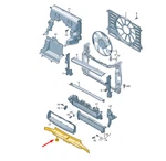 New Audi E-tron Lower Front Air Guide 4KE121286F No Import Duties To. Fixed Price $55.63.