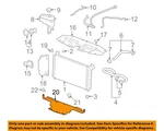 Gm Oem 07-13 Sierra 1500 Cooling Radiator Components-lower Baffle 25998991. Fixed Price $124.36.