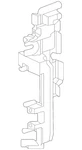 Genuine Lexus Radiator Support Baffle 16593-F0450. Fixed Price $70.17.