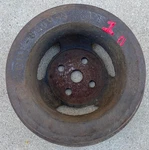 Ford Thunderbird C1AE-8509-B 390 Ac Water Pump Three Groove Pulley 1961-1963. Fixed Price $250.00.