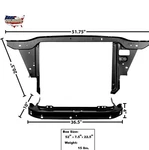 1970 1974 Barracuda Challenger Radiator Support W/ Lower Brace Dynacorn. Fixed Price $310.95.