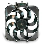 Flex-a-lite 16" Diameter Black Magic S-blade Electric Fan Adjustable Thermostat. Fixed Price $350.09.