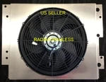 New All Aluminum Radiator Fan Shroud 1987-2006 Jeep Wrangler With 16". Fixed Price $159.00.