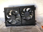 2002 - 2006 Volkswagen Golf Gti Radiator Dual Fan W/ Shroud Assembly Automatic. Fixed Price $85.00.