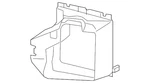 Genuine Audi Duct 4M8-145-333. Fixed Price $73.73.