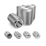 Steel Hawk Custom Precision Cnc Machined Stainless Tire Air Valve Caps. Fixed Price $20.99.