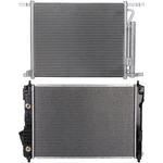 Aluminum Radiator & Ac Condenser Cooling Kit For 2009-2011 Chevrolet AVEO5. Fixed Price $118.98.