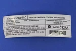 Genuine Mopar Veci Label 4722032AA. Fixed Price $14.10.