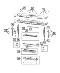 Genuine Mopar Radiator Side Air Seal 68565445AA. Fixed Price $11.56.