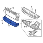 For Kia Sportage 23-25 29150DW600 Front Lower Radiator Support Air Deflector. Fixed Price $131.22.