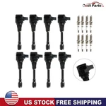 Pack Of Ignition Coil + Spark Plugs For Infiniti QX56 QX80 Nissan Armada UF677. Fixed Price $94.99.