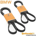 2 Bmw Serpentine Drive Belt Set Ac Air Conditioning Alternator Steering Pump. Fixed Price $36.25.