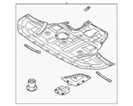 Genuine Hyundai Under Cover 29110-L1200. Fixed Price $326.42.