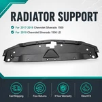 For 17-19 Chevrolet Silverado 1500 84087027 Radiator Core Support Sight Shield. Fixed Price $137.05.