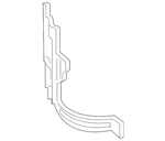 Genuine Mercedes-benz Auxiliary Pump Lower Bracket 290-501-80-00. Fixed Price $37.80.