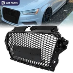 For 2014-2016 Audi A3 Quattro 8V RS3 Style Front Bumper Grille Glossy Black. Fixed Price $123.99.