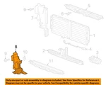 Gm Oem 19-23 XT4 Cooling Radiator Components-side Baffle 84588218. Fixed Price $25.51.