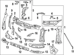 Genuine Gm Upper Support 84785711. Fixed Price $48.64.