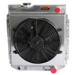 Row Fit 1963-66 Ford Falcon Mustang Mercury Comet Spawon Radiator & Fan Shroud. Fixed Price $171.00.