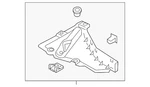 Genuine Audi Side Shield 4K0-853-887-E. Fixed Price $107.15.