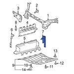 Genuine Ford 2021-2023 Mustang Mach-e End Cap Deflect LJ9Z-8311-B. Fixed Price $424.43.