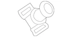 Genuine Audi T-piece N-907-944-01. Fixed Price $9.48.