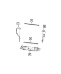 Genuine Mopar Air Inlet Baffle Right 68223551AA. Fixed Price $53.24.