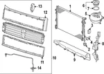 Genuine Volkswagen Air Duct 3CN-121-330-C. Fixed Price $30.25.