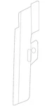 Genuine Nissan Radiator Support Side Panel 36126-9BU0A. Fixed Price $10.62.