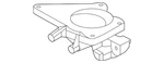 Genuine Nissan Engine Coolant Outlet Flange 11060-7JA0A. Fixed Price $52.93.