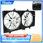 Engine Cooling Fan Assembly Radiator Condenser For 2012-2017 Toyota Camry 2.5L. Fixed Price $50.99.