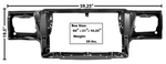 1981-88 Chevrolet Monte Carlo Radiator Support New. Fixed Price $629.36.